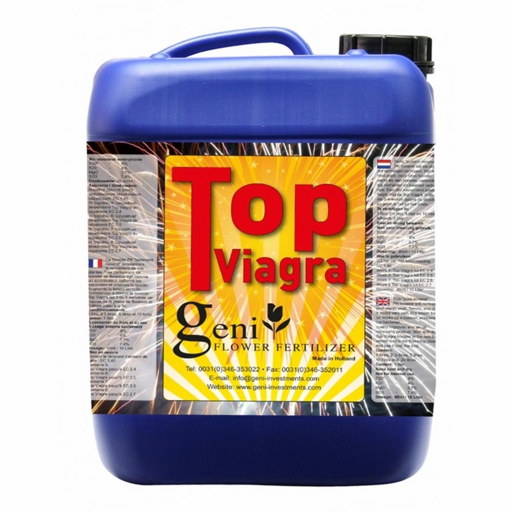 viagra for plants fertilizer Geni Blossom Exelurator(Top Viagra) 10L – HG Trading